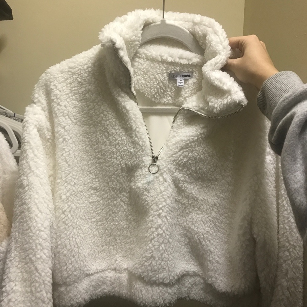Fashion Nova Sherpa jacket